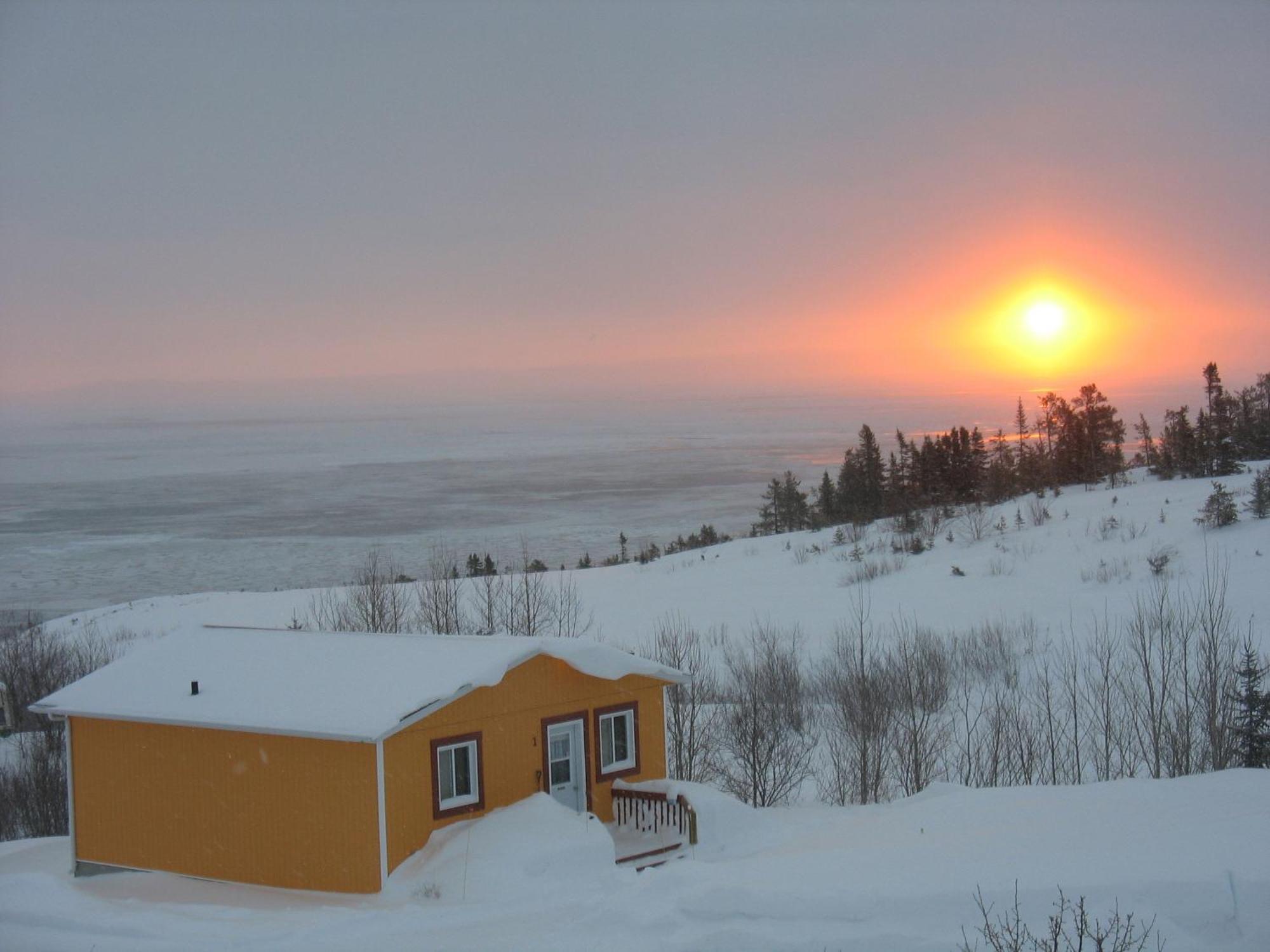 Les Chalets Au Bord De La Mer Лез-Эскумен Экстерьер фото