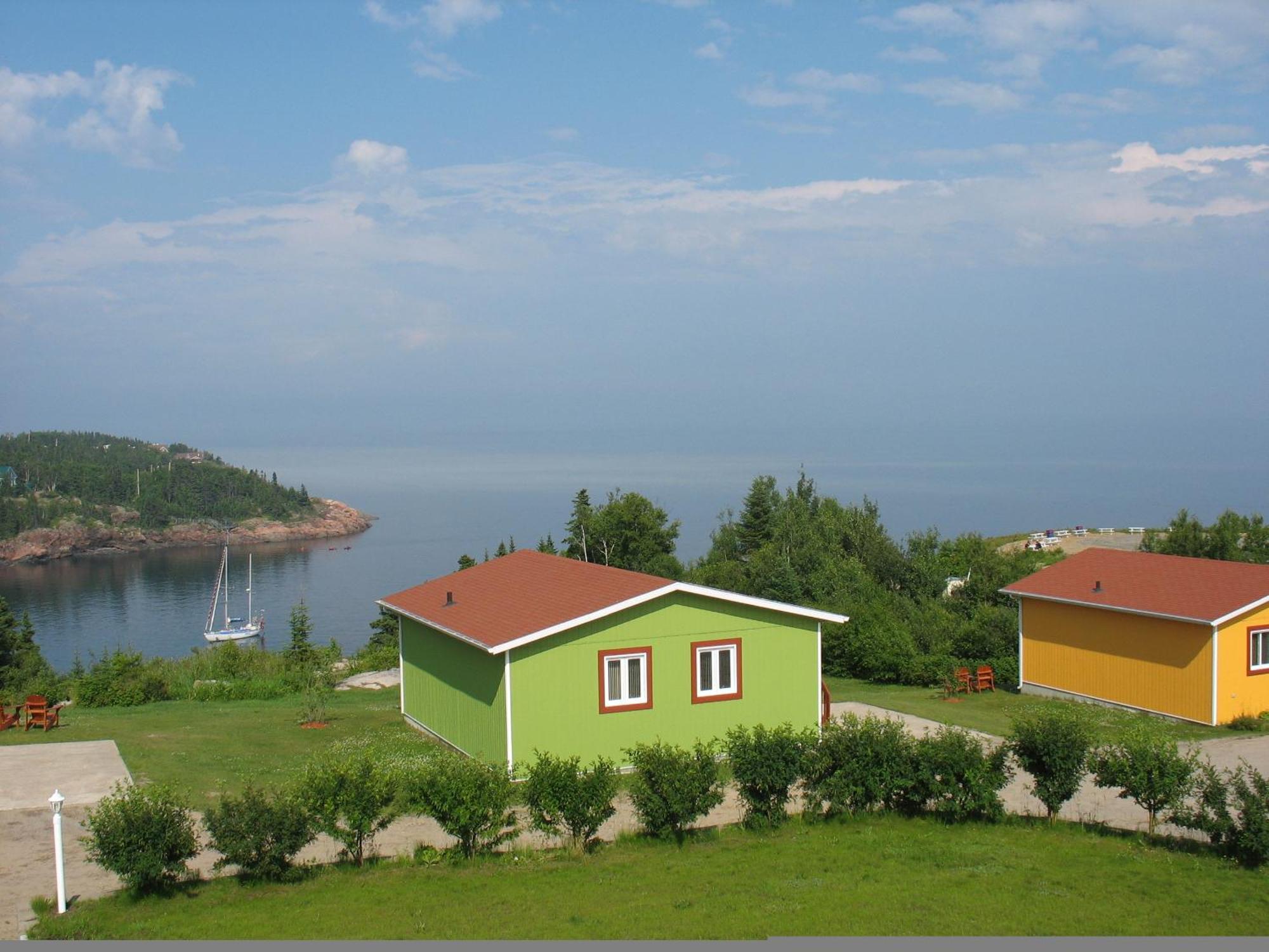 Les Chalets Au Bord De La Mer Лез-Эскумен Экстерьер фото